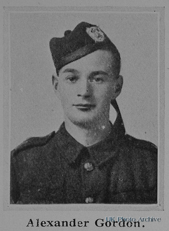 Gordon A L/Cpl 2409 14th London Regiment