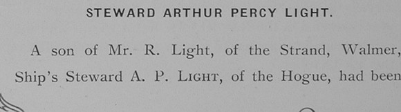 Light A P Steward 148076 HMS Hogue Royal Navy Obit Part 1