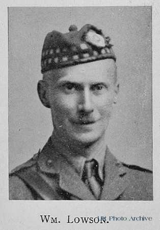 Lowson W 2nd Lt 8th Royal Scots