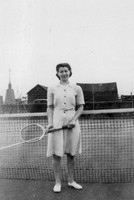 Playing Tennis In The `1950s