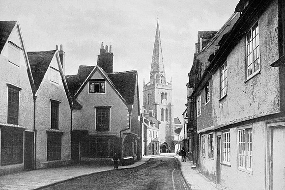 St Helen's Church Abingdon 1890s