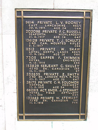 Epsom Cemetery Memorial Plaque 12