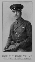 Pryce T T Captain VC MC Grenadier Guards (Formerly 1st HAC)