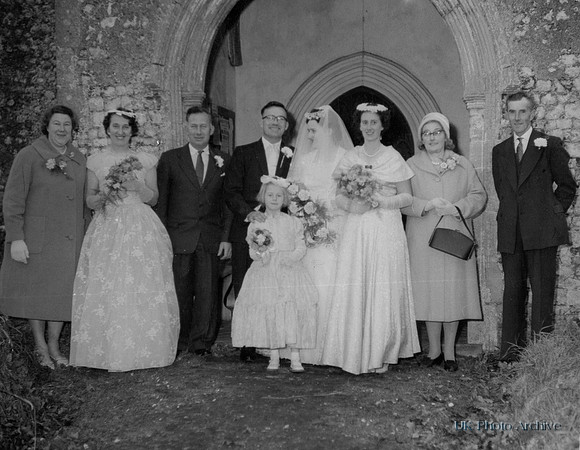 Wedding Of Frederick W Buck And Oonagh A Gooch North Walsham Norfolk 8th Dec 1961