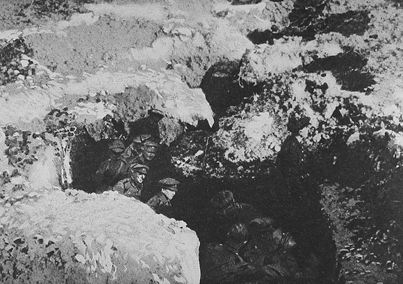 Connaught Rangers Preparing To Attack The German Trenches