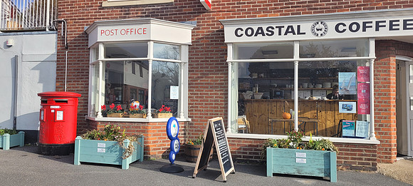 A Post Box At West Mersea Essex