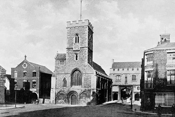 Abingdon St Nicholas Church And Abbey Gateway