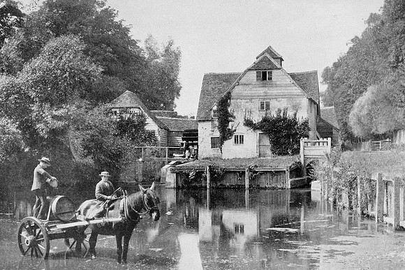 Mapledurham Mill 1890s