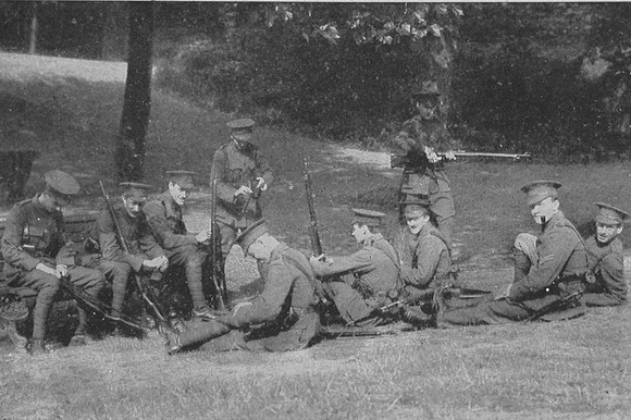 Inns Of Court Officer Training Corps At Rest