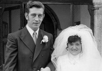 Wedding Of Malcolm C Harrison And Sheila A A Broughton North Walsham Norfolk 1972