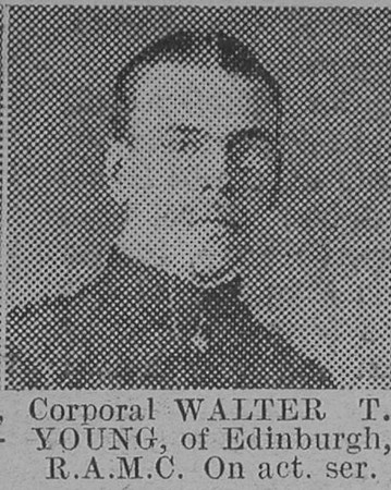 Young W T Cpl Royal Army Medical Corps The Vivid 27th Feb 1915