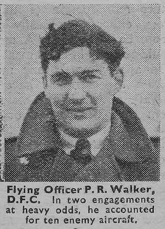 Walker P R Flying Officer DFC Royal Air Force