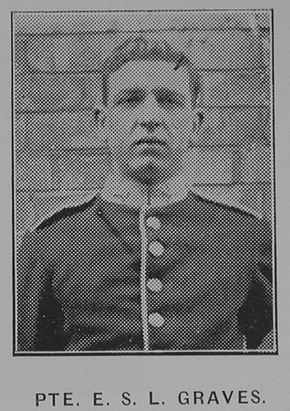 Graves E S L Pte L-9925 1st East Kent Regiment