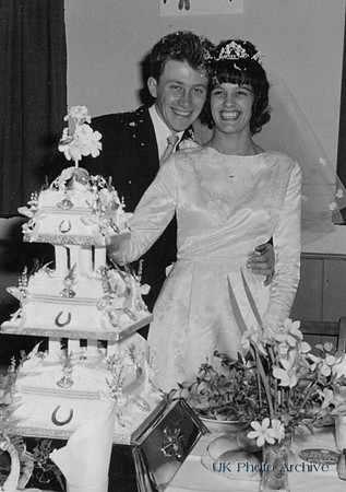 Wedding Of Peter W H Harrison And Dawn Tibbles At Swanton Novers Norfolk 14th March 1964