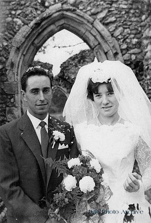 The Wedding Of Kenneth J R Amis And Barbara J Roper North Walsham Norfolk 13th Oct 1961