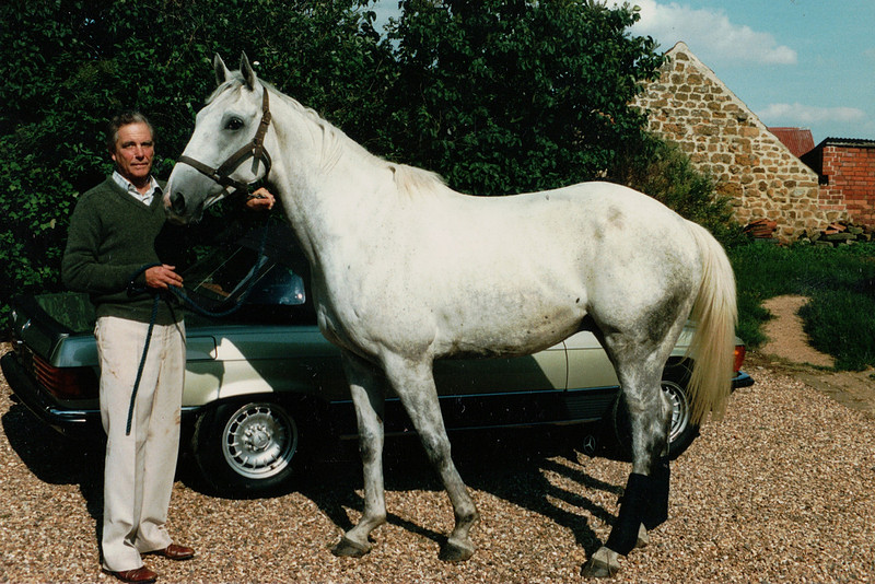 Desert Orchid With Owner James Burridge